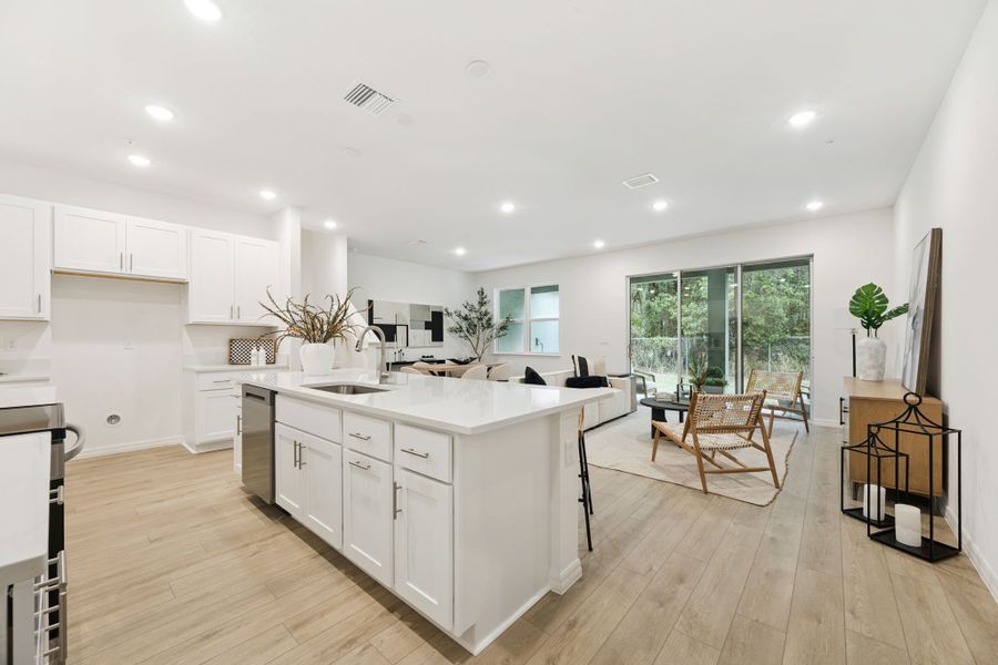 Spacious and Open First Floor