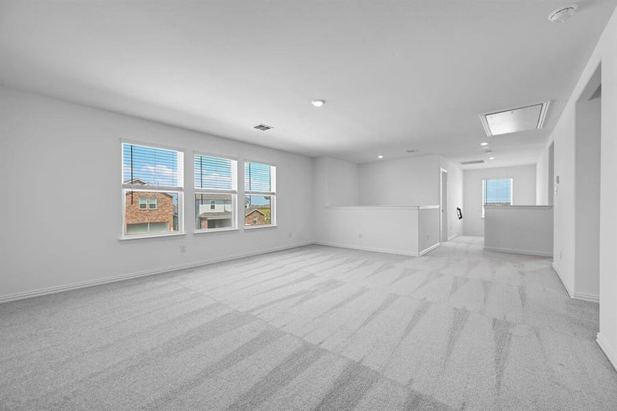 Spacious, unfurnished interior of a new home in River Ridge, Crandall (Image 17). Spacious, unfurnished interior of a new home in River Ridge, Crandall (Image 17).