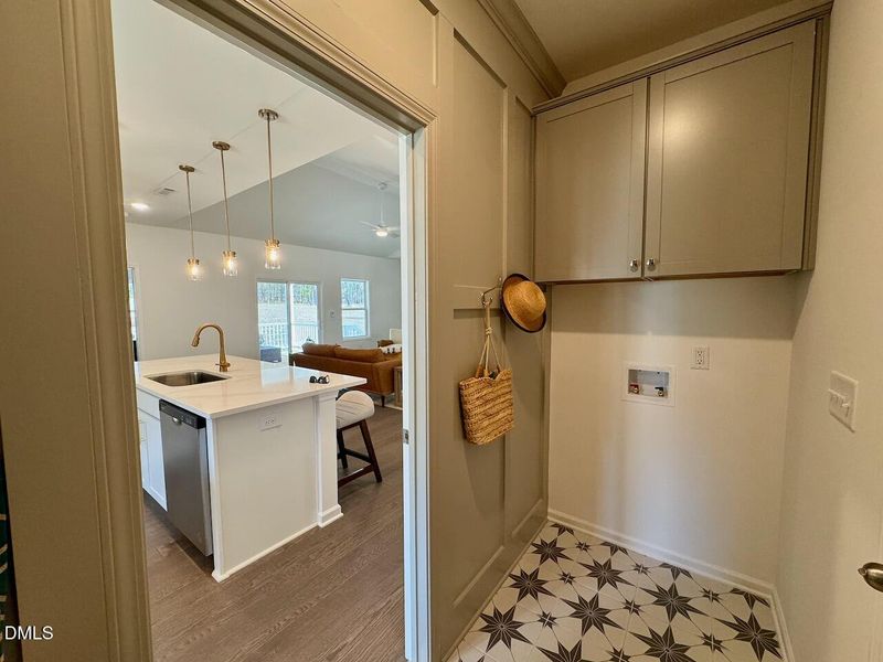Laundry and Mudroom