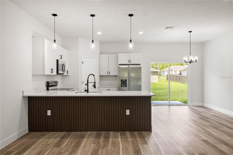 Furnished interior view inside a new home in , Ocala (Image 8).