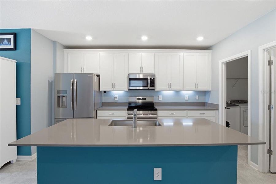 Furnished interior view inside a new home in Wellness Ridge, Clermont (Image 10).