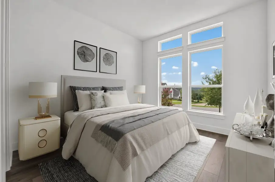 Furnished interior view inside a new home in Easton Park, Austin (Image 15).