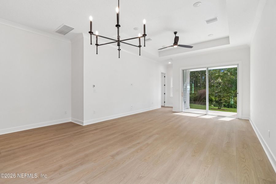 Spacious, unfurnished interior of a new home in Reflections 40' Front Load, Ponte Vedra (Image 17).