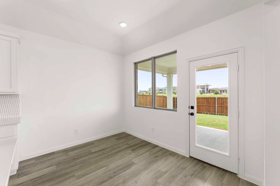 Breakfast Nook Representative Photo Breakfast Nook Representative Photo