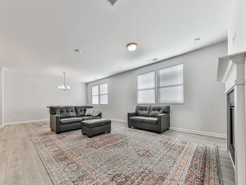Furnished interior view inside a new home in Kingsley, Acworth (Image 34).