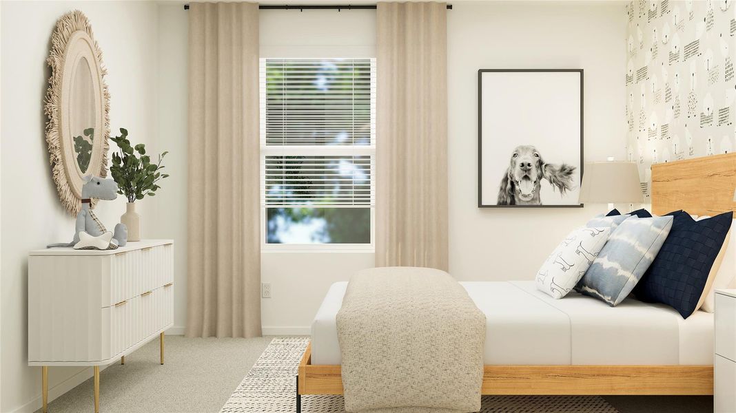 Furnished interior view inside a new home in Firefly Pointe: Classic Collection, Hutto (Image 6).