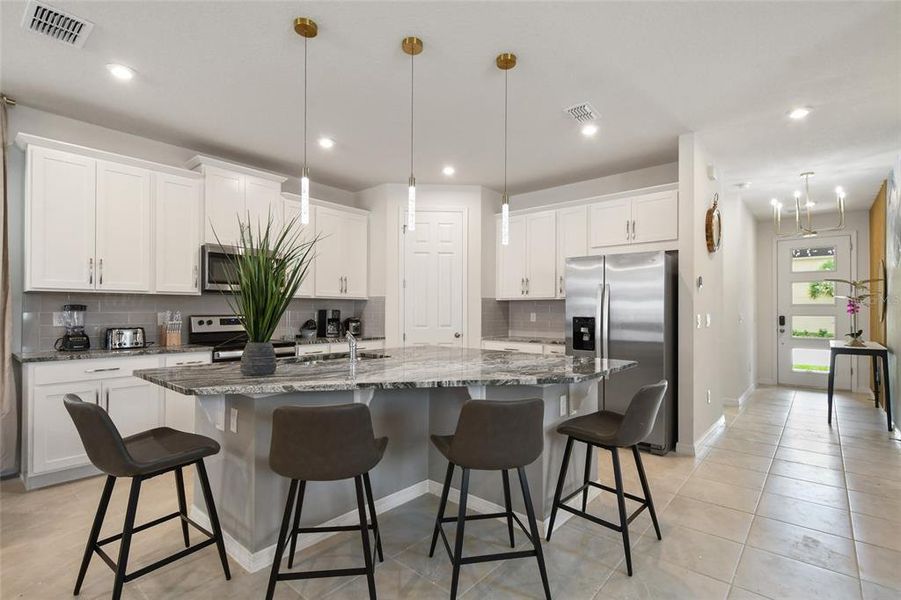 Furnished interior view inside a new home in , Kissimmee (Image 12).