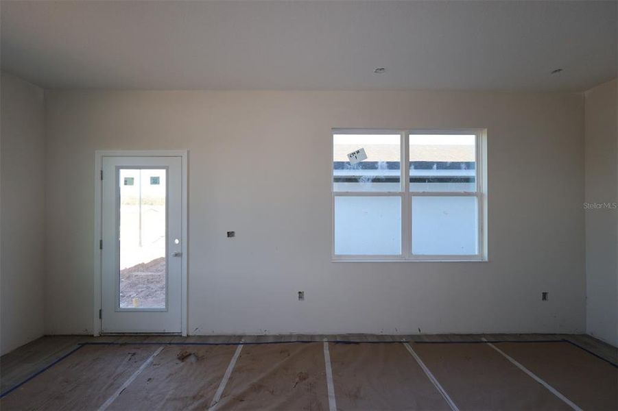 In-progress construction of a new home in Center Lake on the Park, St. Cloud, FL (Image 15).