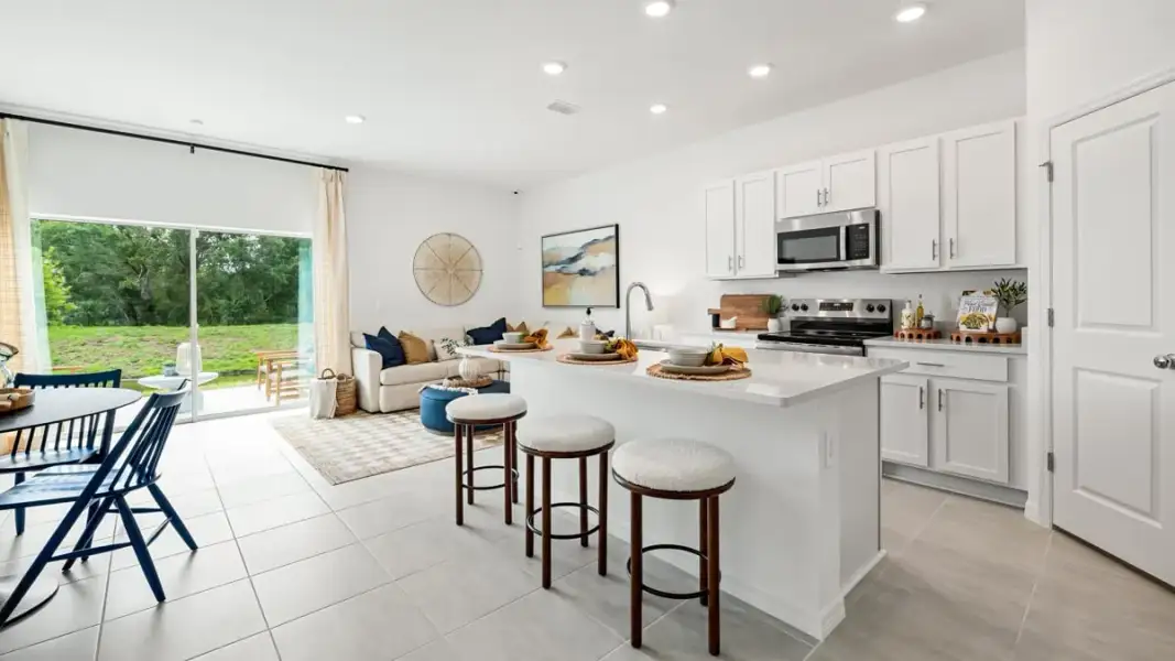 Furnished interior view inside a new home in Skye Ranch Community Group Page, Sarasota (Image 13).