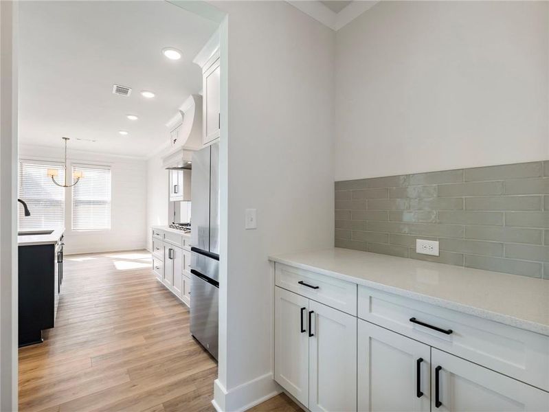 Furnished interior view inside a new home in , Buford (Image 5).