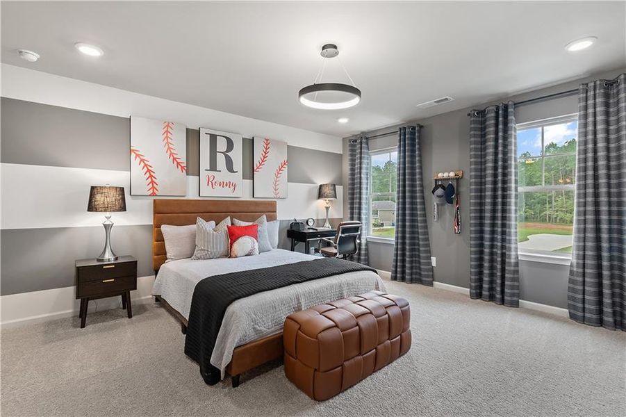 Furnished interior view inside a new home in Northcroft, Loganville (Image 15).