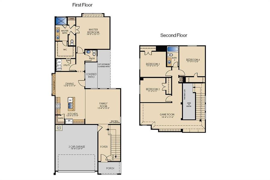 1732 Meadow Crest Floor Plan