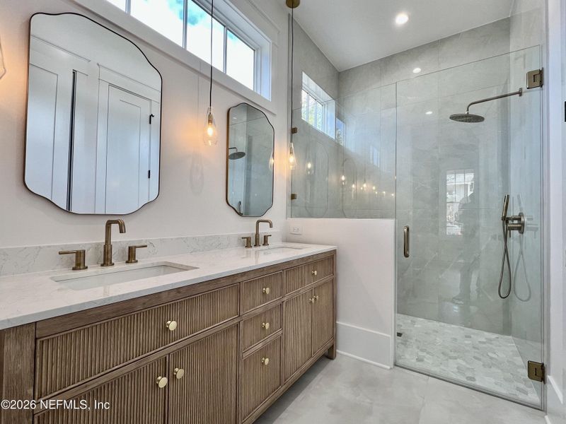 Furnished interior view inside a new home in , Jacksonville (Image 58).