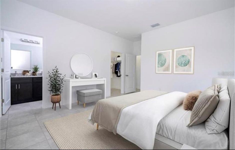 Furnished interior view inside a new home in , Dunnellon (Image 6).