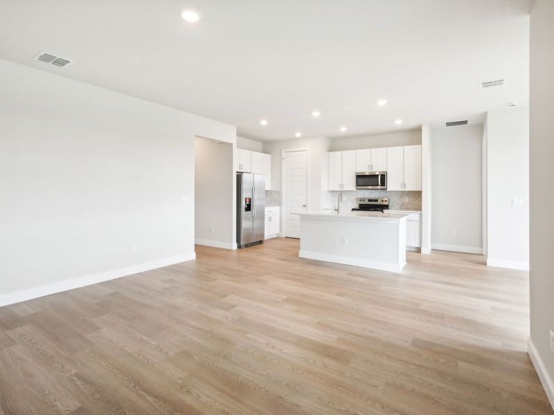 Great Room in the Bergamo floorplan at 11306 NW Firefly Court