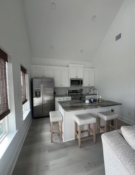 Furnished interior view inside a new home in , Crystal Beach (Image 5).