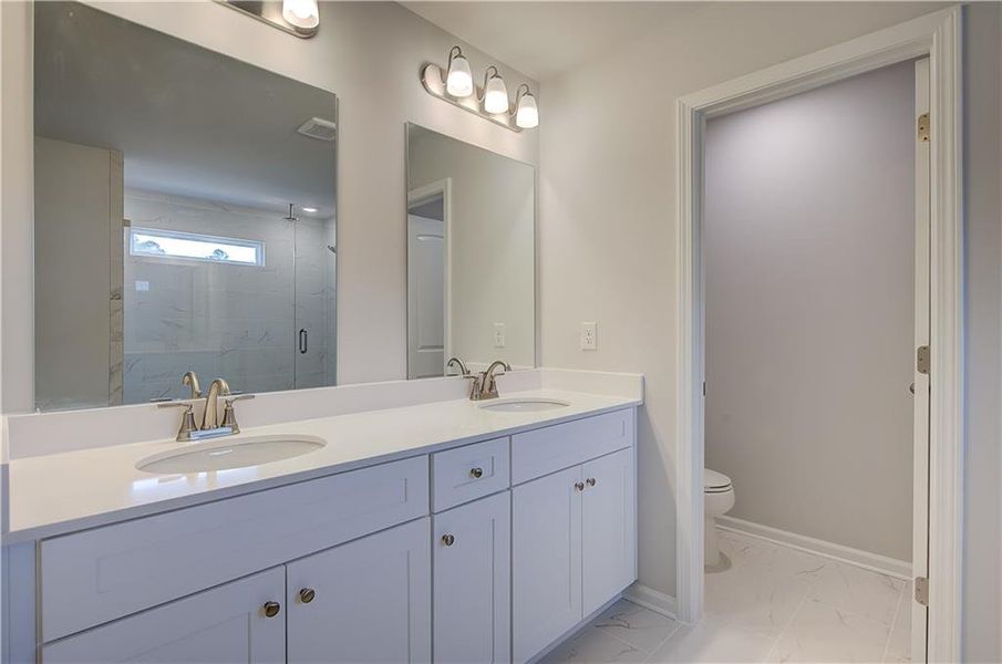 Furnished interior view inside a new home in Hamilton Lakes, Lawrenceville (Image 10).