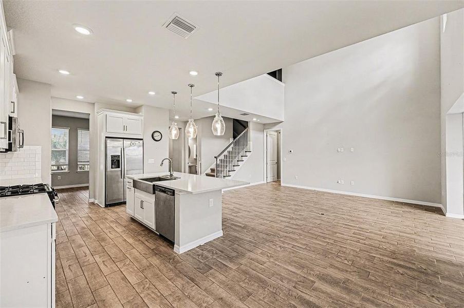 Furnished interior view inside a new home in Eave's Bend at Artisan Lakes, Palmetto (Image 10).
