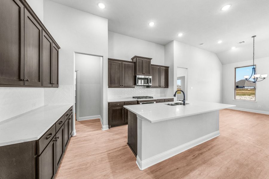 Furnished interior view inside a new home in Creekview Farms, Greenville (Image 7).