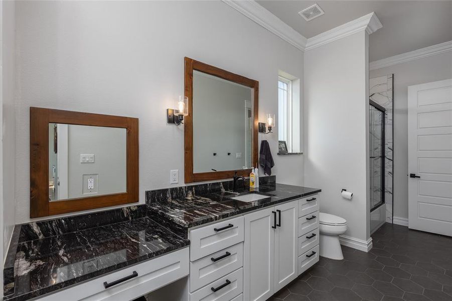 Furnished interior view inside a new home in , Bowie (Image 14).