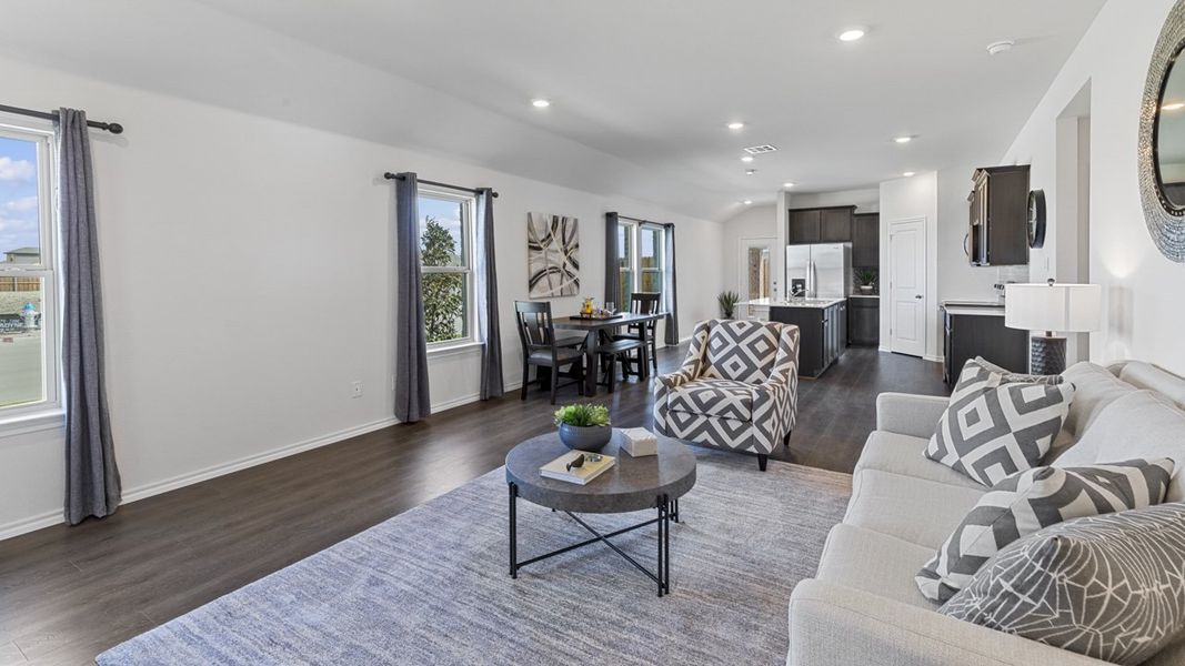 Furnished interior view inside a new home in Elevon, Lavon (Image 9).