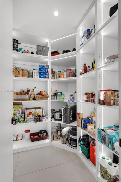 Furnished interior view inside a new home in , Miami (Image 12).