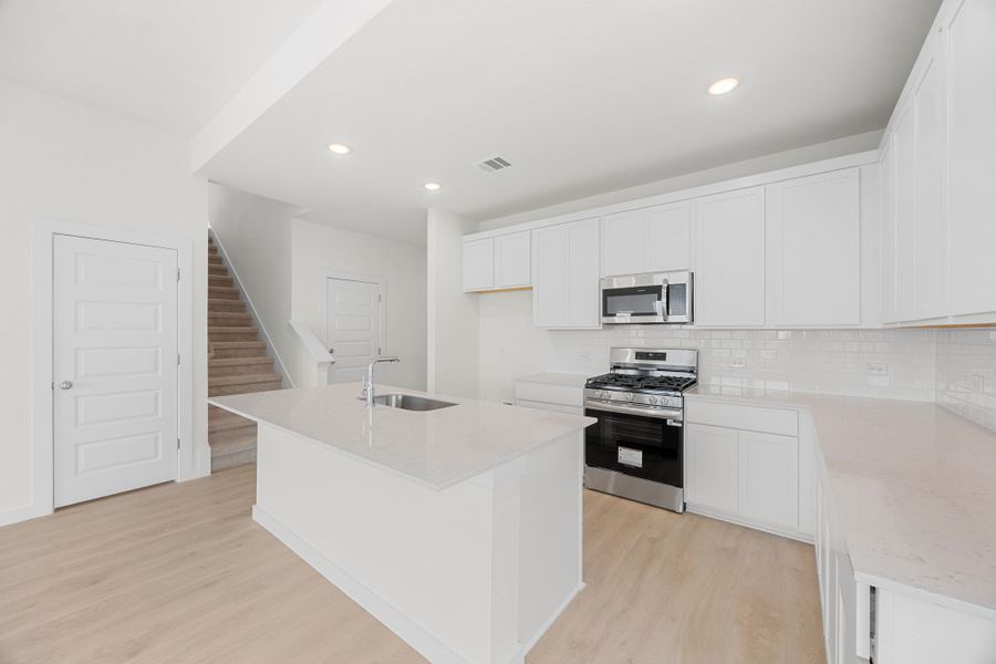 Furnished interior view inside a new home in Prairie Winds, Hutto (Image 10).