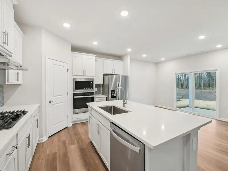 Furnished interior view inside a new home in Marshburn Landing - Signature Series, Wendell (Image 5).
