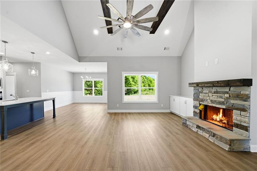 Spacious, unfurnished interior of a new home in , Monroe (Image 42).