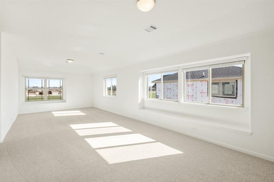 Spacious, unfurnished interior of a new home in East Oak Creek Elements, Commerce (Image 24).