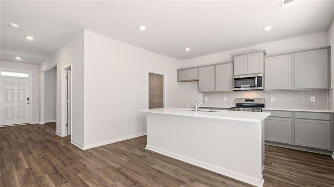 Furnished interior view inside a new home in , Locust Grove (Image 3).