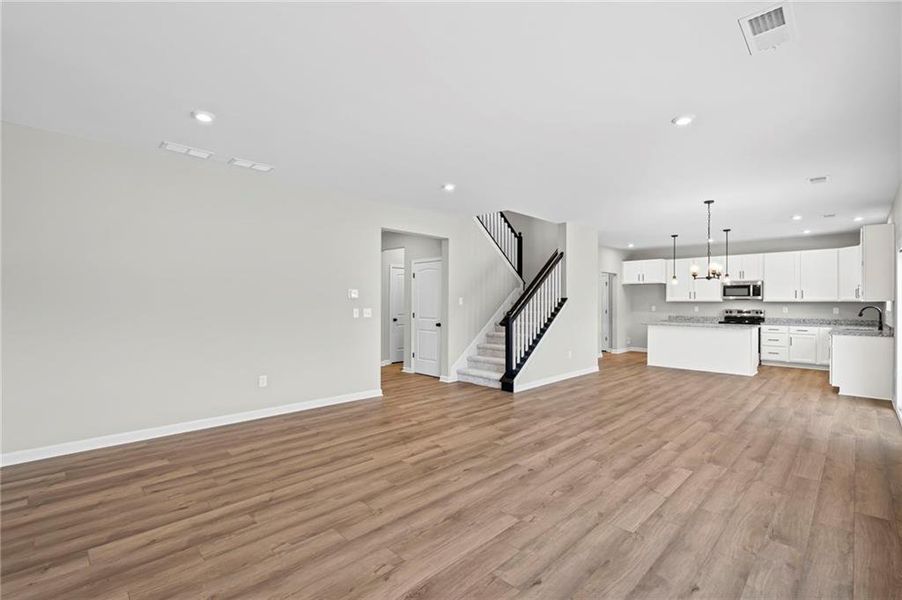 Spacious, unfurnished interior of a new home in Twin Lakes, Hoschton (Image 36).
