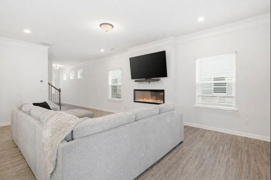 Furnished interior view inside a new home in , Powder Springs (Image 15).