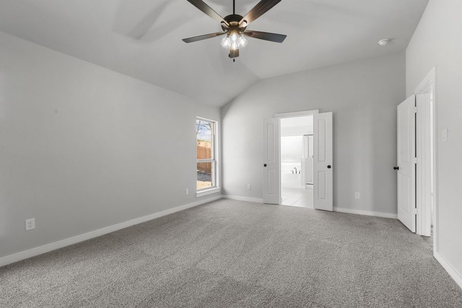 Representative unfurnished interior of a home built from the Sherwood by Cheldan Homes in Pitcock Addition, Graham (Image 60). Representative unfurnished interior of a home built from the Sherwood by Cheldan Homes in Pitcock Addition, Graham (Image 60).