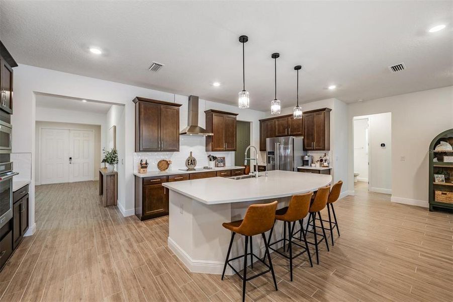 Furnished interior view inside a new home in , Parrish (Image 45).