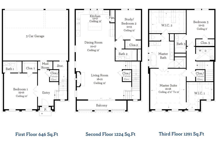 The home is full of upgraded features, including a walk-in shower in Bath 2