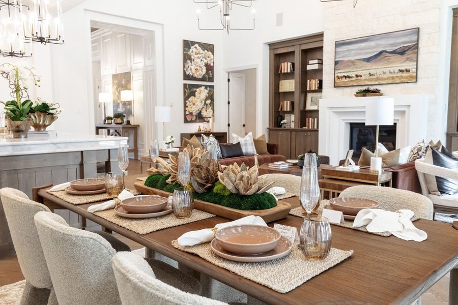 Representative Dining Room - some options shown Representative Dining Room - some options shown