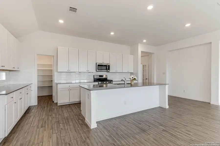 Furnished interior view inside a new home in Johnson Ranch: Brookstone II Collection, Bulverde (Image 12).