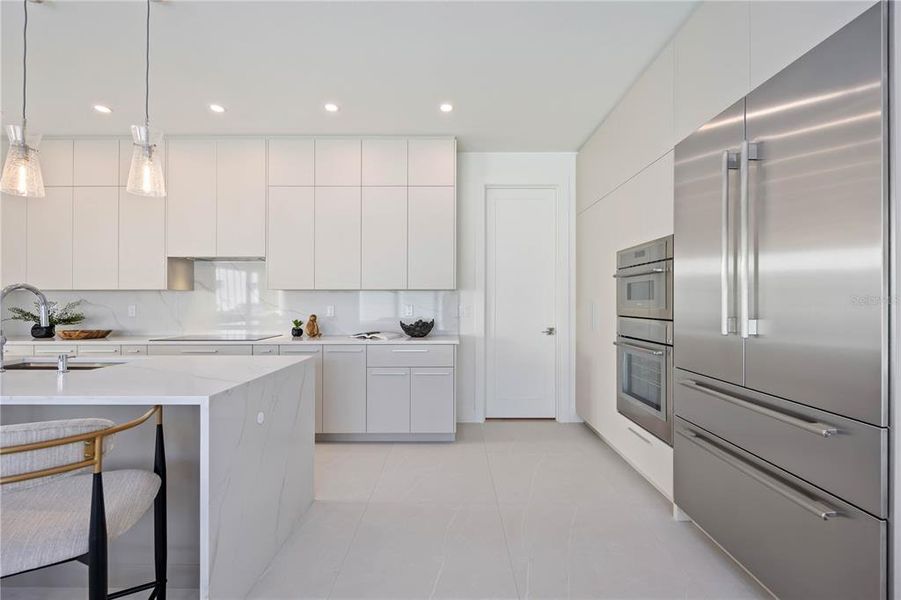 Furnished interior view inside a new home in , Sarasota (Image 46).