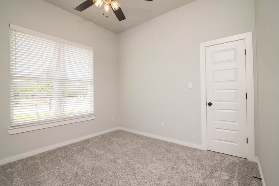 Representative unfurnished interior of a home built from the The Laurel by Avonley Homes in Greens Prairie Reserve, College Station (Image 23).