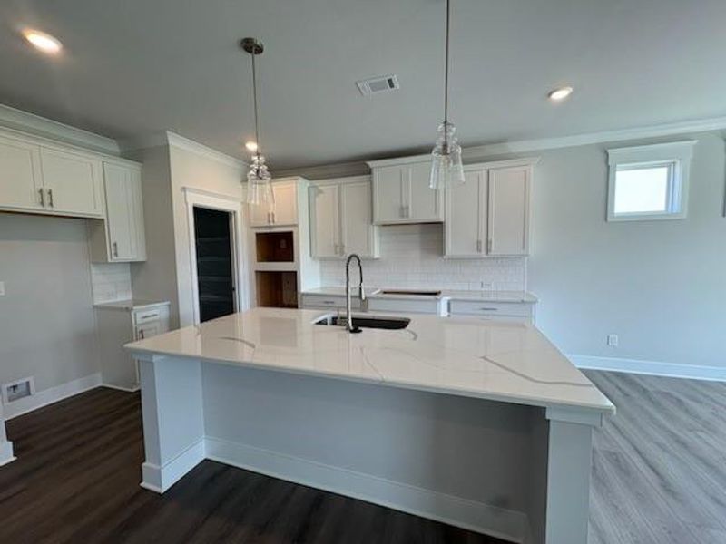 Furnished interior view inside a new home in Garland Meadows, Cartersville (Image 5).