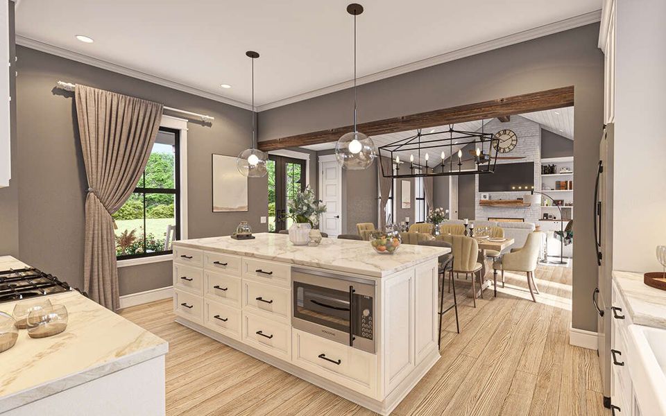 Image 10 representing the Linus by Zeal Home Builders in Patti Lynn Hills, Paradise, TX.