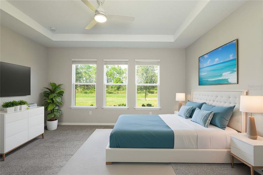 Furnished interior view inside a new home in , Nokomis (Image 7).