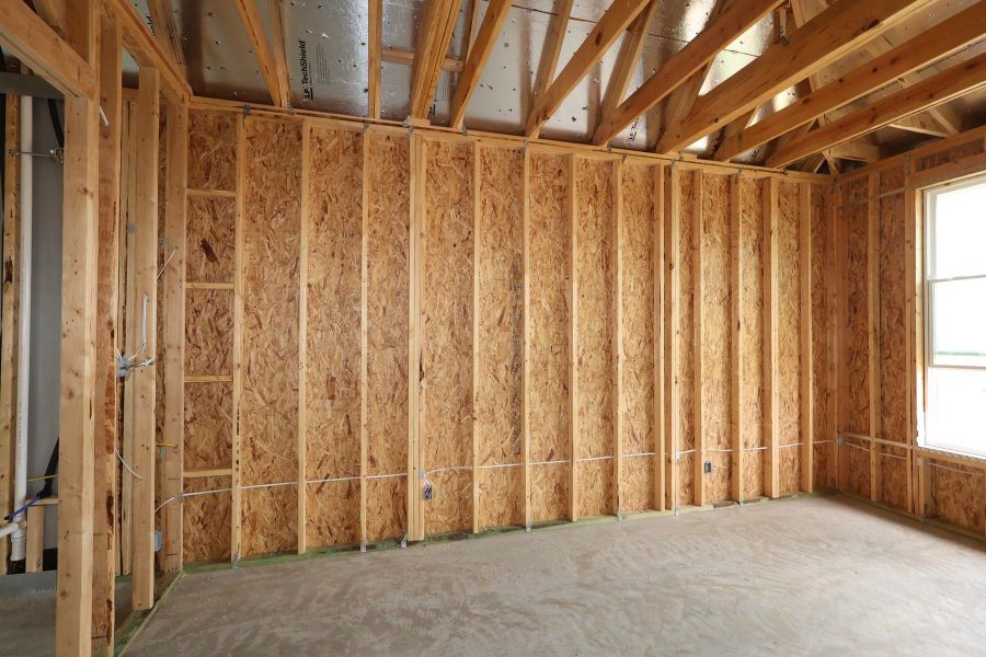 In-progress construction of a new home in Dunham Pointe, Cypress, TX (Image 9).