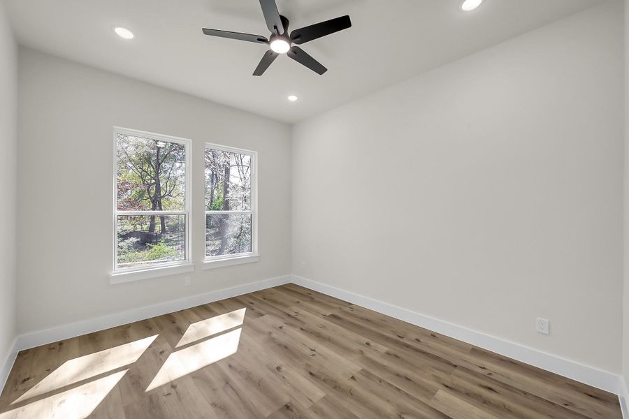 Both of the Secondary bedrooms have ample natural light, walk-in closets and their own en-suite baths.