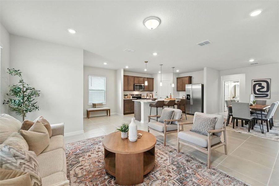 Furnished interior view inside a new home in Amelia Groves, St. Cloud (Image 31). Furnished interior view inside a new home in Amelia Groves, St. Cloud (Image 31).