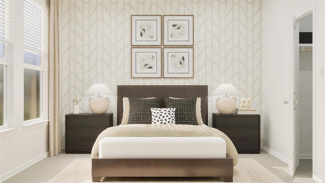 Furnished interior view inside a new home in , Salado (Image 7).