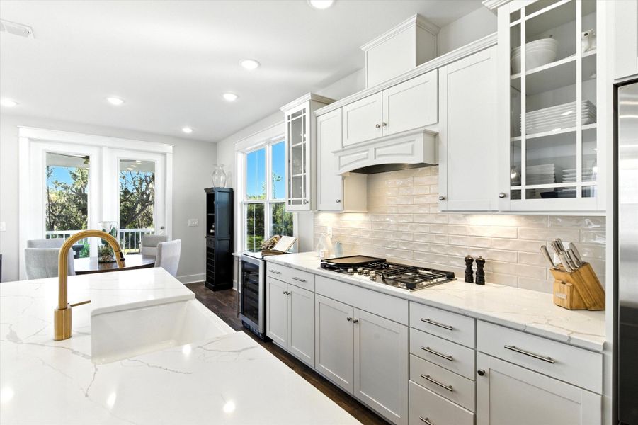 Furnished interior view inside a new home in , Mount Pleasant (Image 43).