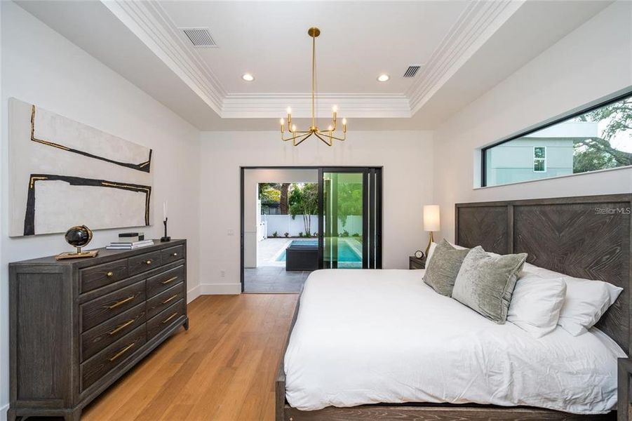 Furnished interior view inside a new home in , Sarasota (Image 15).