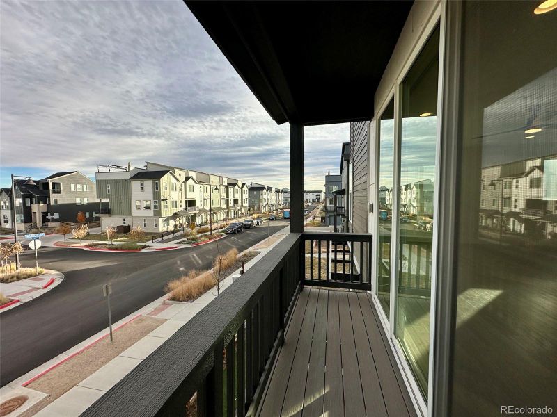 Exterior details and patio area of a home in , Broomfield (Image 19).